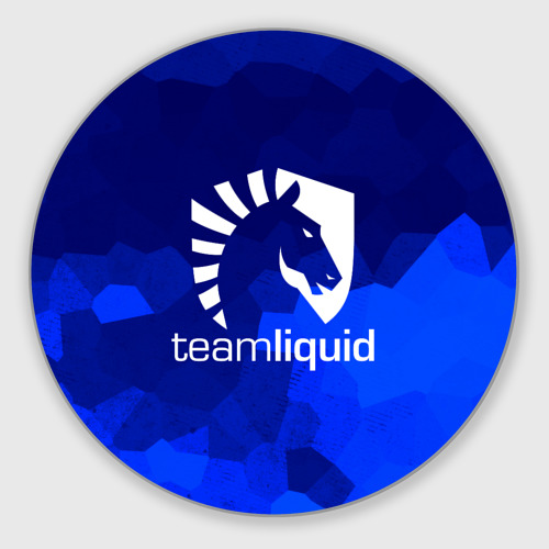 Круглый коврик для мышки Team Liquid