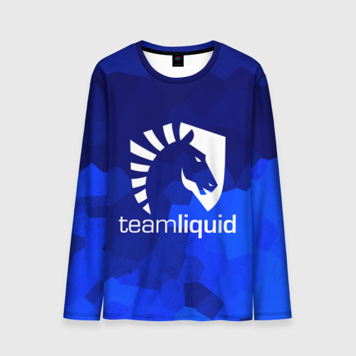 Мужской лонгслив 3D Team Liquid, цвет 3D печать