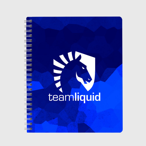 Тетрадь Team Liquid, цвет клетка