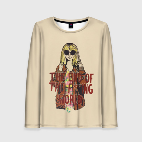 Женский лонгслив 3D The End Of The F***ing World