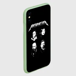 Чехол для iPhone XS Max матовый Литература - фото 2
