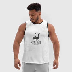 Мужская спортивная майка 3D Gussi ga-ga-ga - фото 2