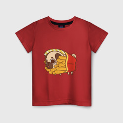 Детская футболка хлопок Мопс-фри