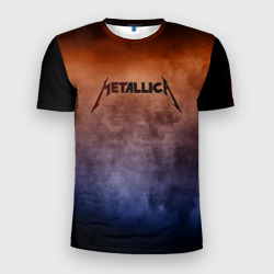 Мужская футболка 3D Slim Metallica