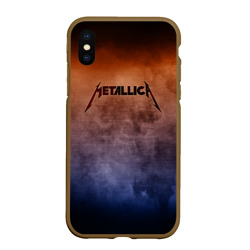 Чехол для iPhone XS Max матовый Metallica