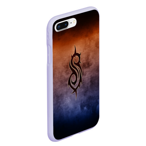 Чехол для iPhone 7Plus/8 Plus матовый Slipknot, цвет светло-сиреневый - фото 3