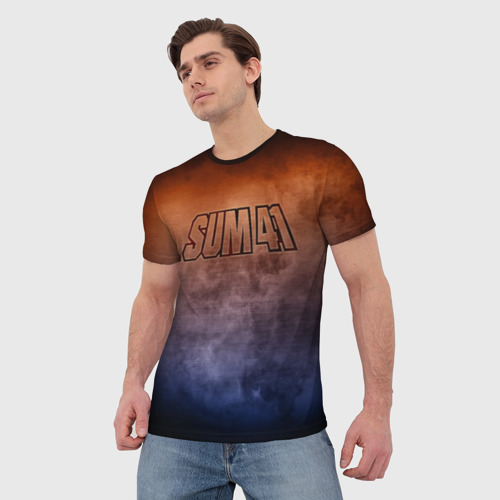 Мужская футболка 3D Sum 41, цвет 3D печать - фото 3