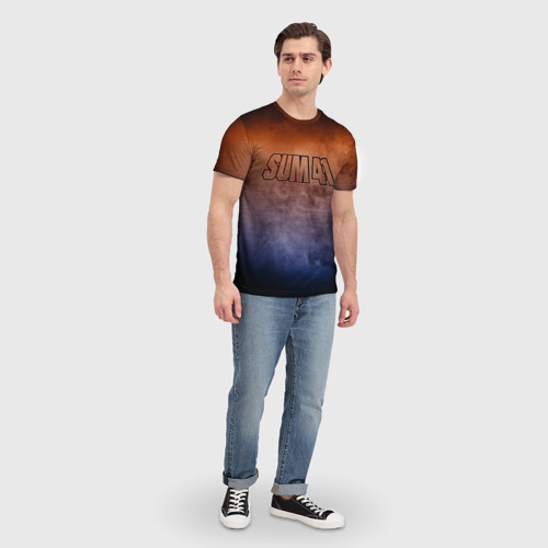 Мужская футболка 3D Sum 41, цвет 3D печать - фото 5