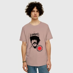 Мужская футболка хлопок Oversize Red Hot Chili Peppers - фото 2