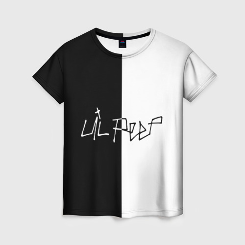Женская футболка 3D Lil Peep Фото 01 Женская футболка 3D Lil Peep Фото 01