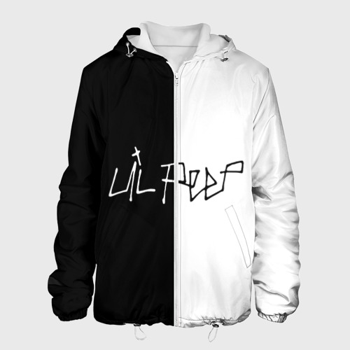 Мужская куртка 3D Lil Peep Фото 01 Мужская куртка 3D Lil Peep Фото 01