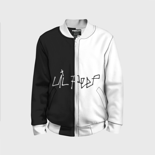 Детский бомбер 3D Lil Peep Фото 01 Детский бомбер 3D Lil Peep Фото 01