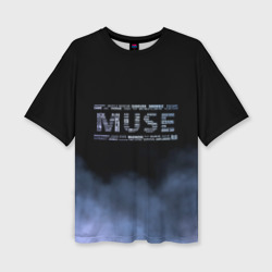 Женская футболка oversize 3D Muse