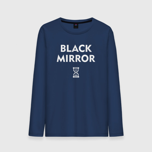 Мужской лонгслив хлопок Black Mirror