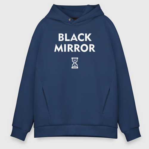 Мужское худи Oversize хлопок Black Mirror