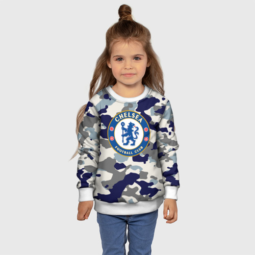 Детский свитшот 3D FC Chelsea Camouflage - фото 7