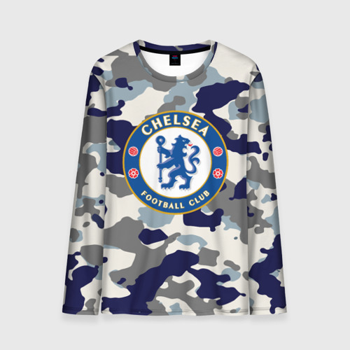 Мужской лонгслив 3D FC Chelsea Camouflage, цвет 3D печать