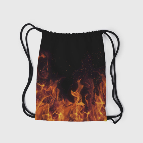 Рюкзак-мешок 3D Лида огонь баба - фото 7