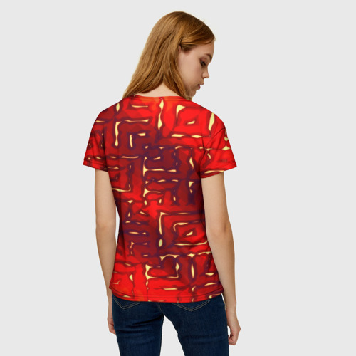 Женская футболка 3D AC/DC, цвет 3D печать - фото 4