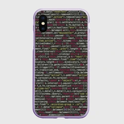 Чехол для iPhone XS Max матовый Programming , Программирование