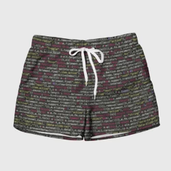 Женские шорты 3D Programming , Программирование