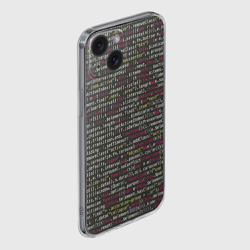 Чехол для iPhone 15 силиконовый с защитой камеры Programming , Программирование - фото 2