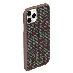 Чехол для iPhone 11 Pro Max матовый Programming , Программирование - фото 2