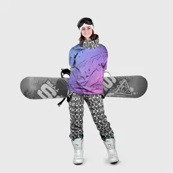 Накидка на куртку 3D Ноты - фото 2