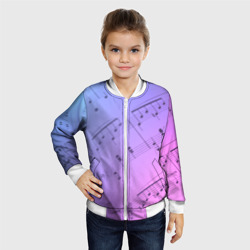 Детский бомбер 3D Ноты - фото 2