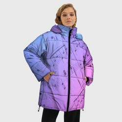 Женская зимняя куртка Oversize Ноты - фото 2