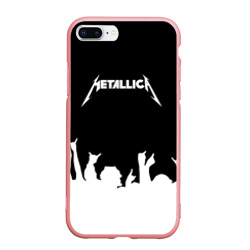 Чехол для iPhone 7Plus/8 Plus матовый Metallica