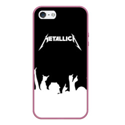 Чехол для iPhone 5/5S матовый Metallica