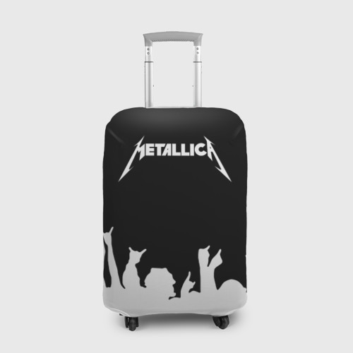 Чехол для чемодана 3D Metallica, цвет 3D печать
