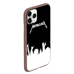 Чехол для iPhone 11 Pro Max матовый Metallica - фото 2