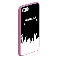 Чехол для iPhone 5/5S матовый Metallica - фото 2