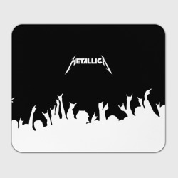 Прямоугольный коврик для мышки Metallica