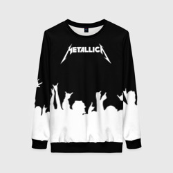 Женский свитшот 3D Metallica