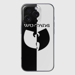 Чехол для iPhone 16 Pro Max силиконовый с защитой камеры Wu-Tang Clan