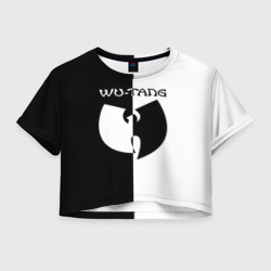 Женская футболка Crop-top 3D Wu-Tang Clan