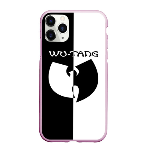 Чехол для iPhone 11 Pro Max матовый Wu-Tang Clan, цвет розовый