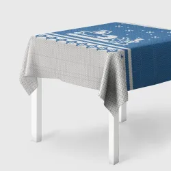 Скатерть 3D Свитер с Оленем