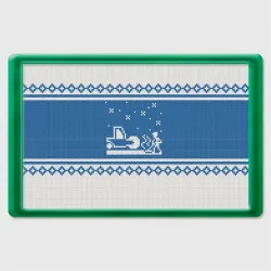 Магнит 45*70 Свитер с Оленем