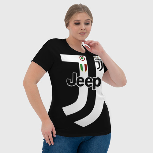 Женская футболка 3D Juventus FIFA Edition, цвет 3D печать - фото 6
