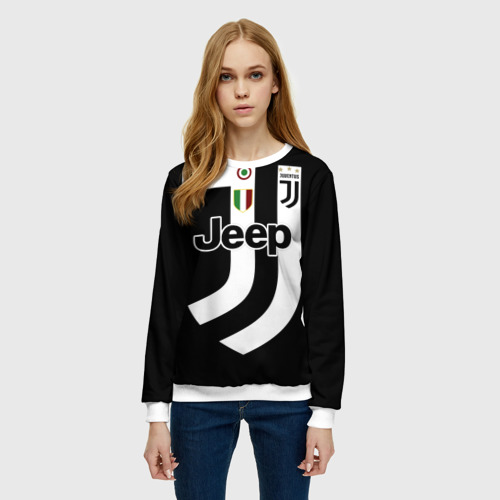 Женский свитшот 3D Juventus FIFA Edition, цвет 3D печать - фото 3