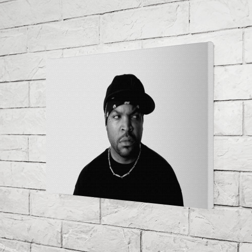 Холст прямоугольный Ice Cube, цвет 3D печать - фото 3