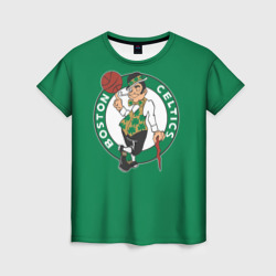 Женская футболка 3D Boston Celtics