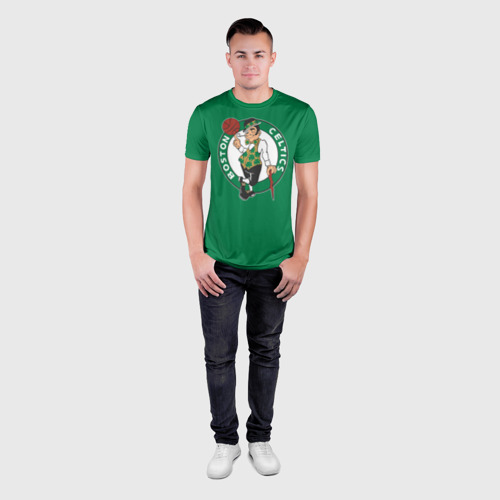 Мужская футболка 3D Slim Boston Celtics - фото 4