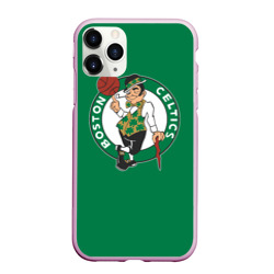 Чехол для iPhone 11 Pro Max матовый Boston Celtics