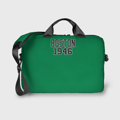 Сумка для ноутбука 3D Boston Celtics, цвет 3D печать - фото 2