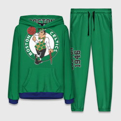 Женский костюм с толстовкой 3D Boston Celtics